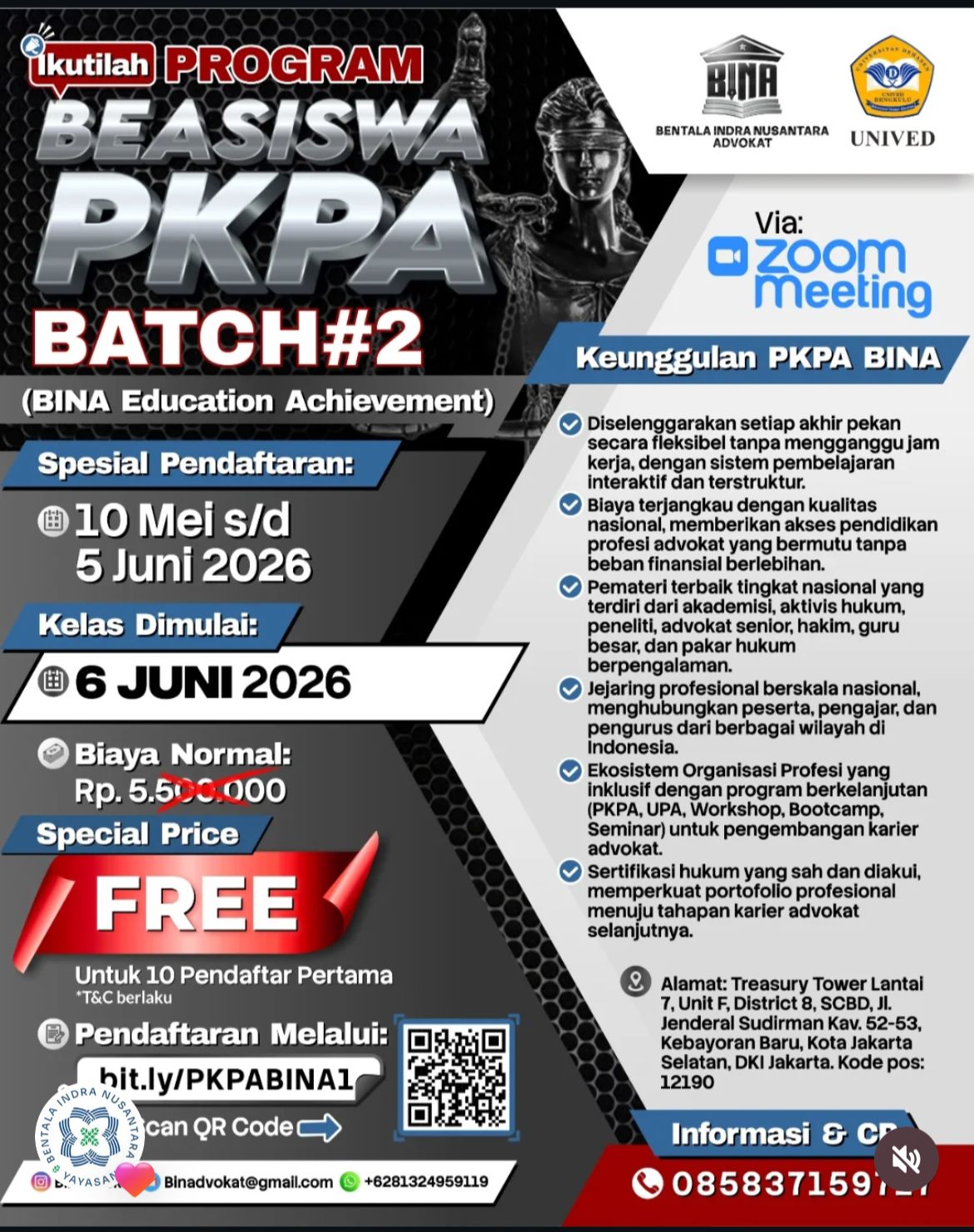 PROGRAM BEASISWA PKPA BATCH #2